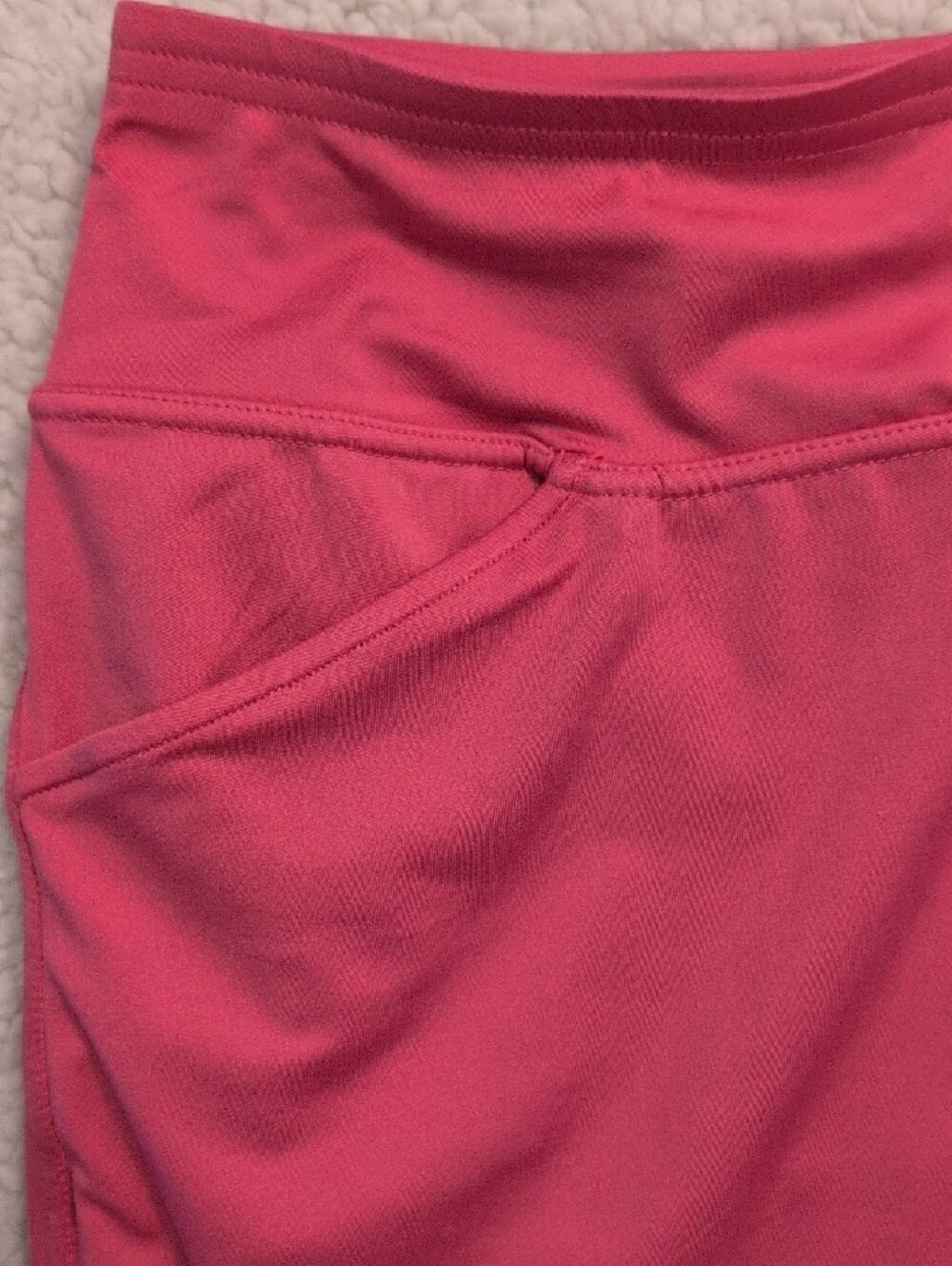 Pink Ruffle Hem Skort - Picture 3 of 5